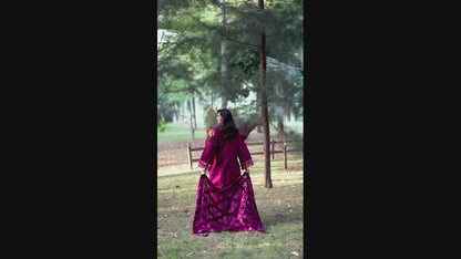 Parishay Panache Winter Corduroy Embroidered Unstitched 3-Piece Suit-PNE-04