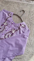 Purple-Arshman's Lawn Embroidered Stitched 3-Piece Suit-ARS-037 Lavender Muse