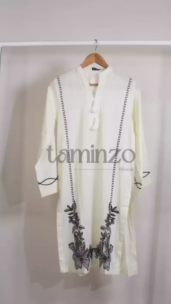 Sehrish Kanwal Doria Lawn Embroidered Stitched 2-Piece Suit-Lisa