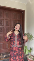 Bin Shaukat Khaddar Karandi Printed Stitched 2-Piece Suit