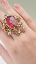 Durwaj's Statement Ring-DW-019