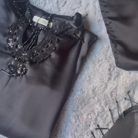 Savarna Silk Embellished Sharara Set