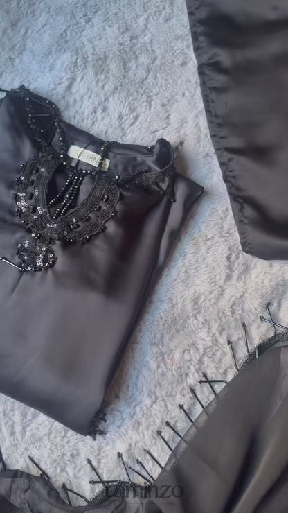 Savarna Silk Embellished Sharara Set