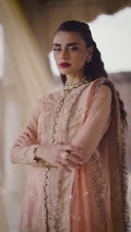 Parishay Jahanara Organza Embroidered Stitched 3-Piece Suit-JRA-01