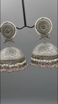 Champagne-H&A Jewellery Oxidized Earrings