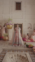 Parishay Ranibagh Luxury Formals Organza Embroidered Stitched 3-Piece Suit-Roshanara