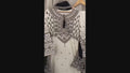 White Pyara Jora Lawn Embroidered Stitched 3-Piece Suit-White lime