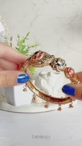 H&A Jewellery Indian Gold Plated Rajwari Bangle