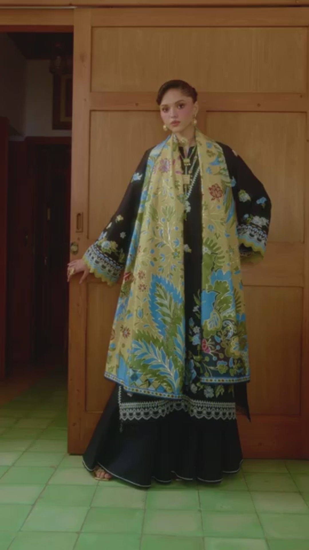 Binilyas Lumina Summer Lawn Embroidered Unstitched 3-Piece Suit-L71-B