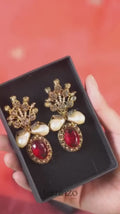 Durwaj's Statement Earrings-DW-014