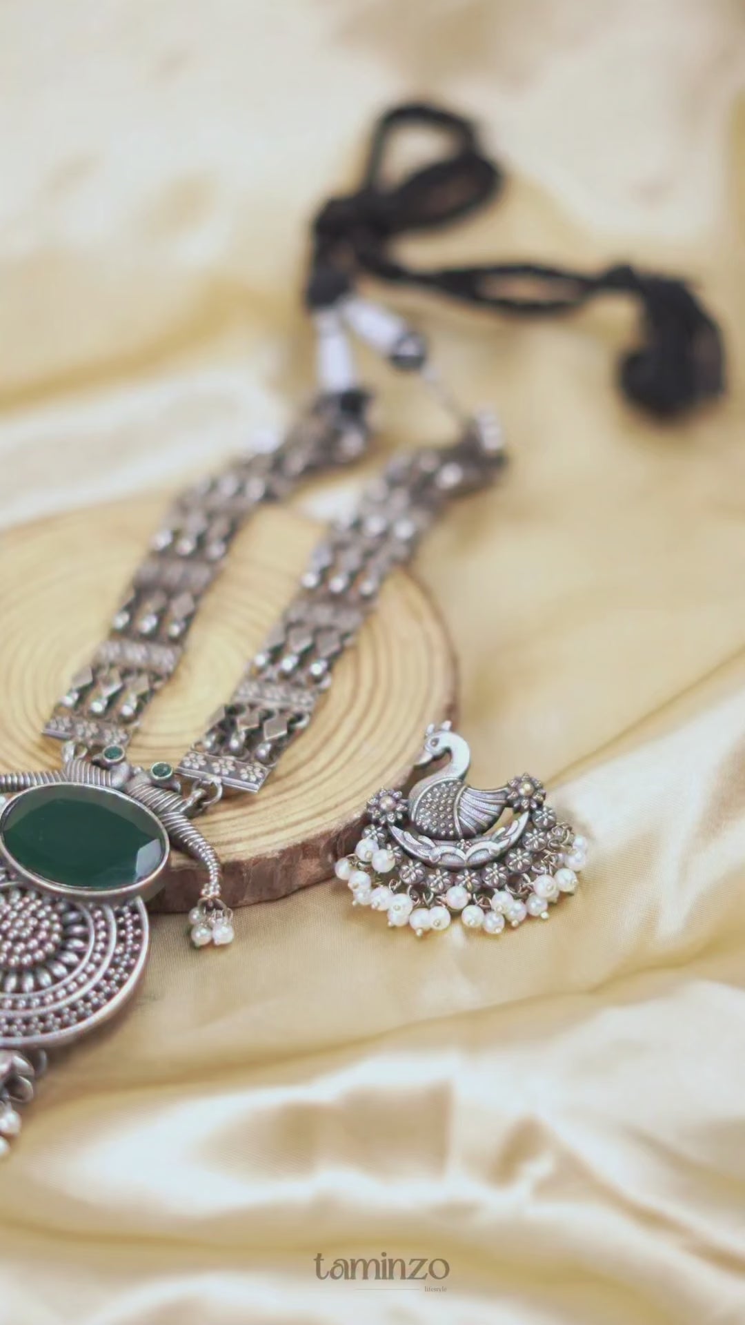H&A Jewellery Oxidized Handmade Brass Mala