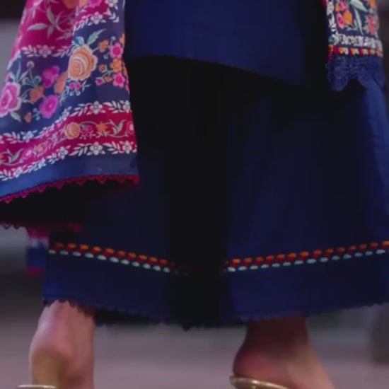 Binilyas Lumina Summer Lawn Embroidered Unstitched 3-Piece Suit-L73-A