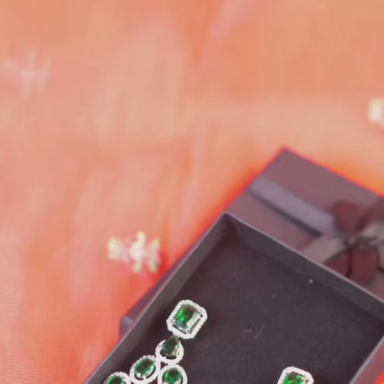H&A Jewellery One Carat American Diamond Earrings