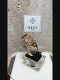 Orya Jewellery Adjustable Crest Ring