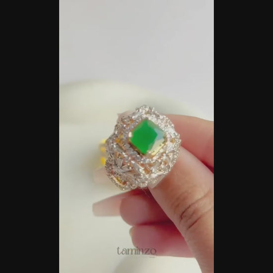 Orya Jewellery Adjustable Crest Ring