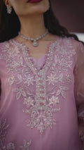 Parishay Jahanara Organza Embroidered Stitched 3-Piece Suit-JRA-05