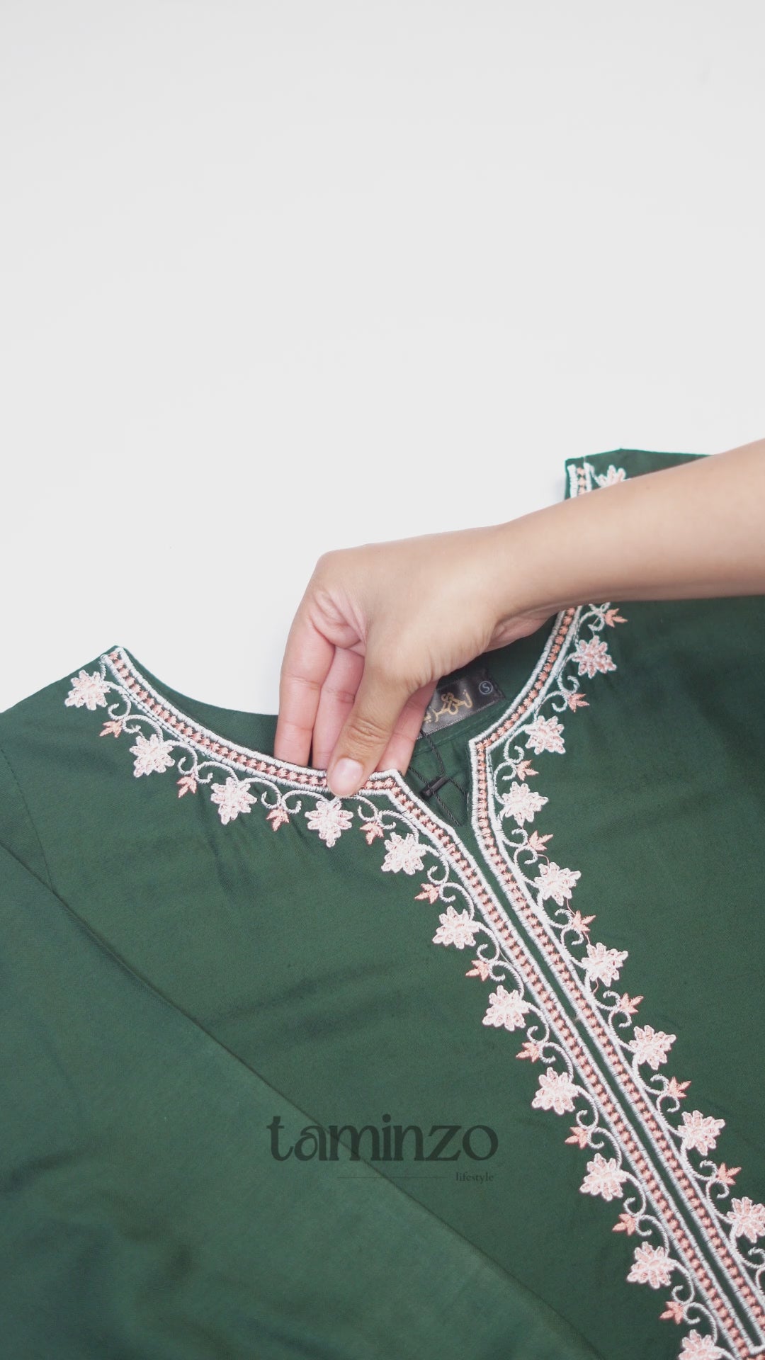 Tehzeeb Libas Linen Embroidered Stitched 2-Piece Suit-Adaab