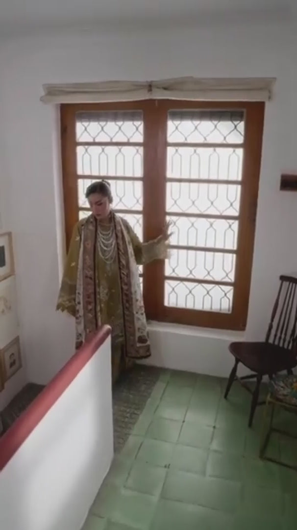 Binilyas Lumina Summer Lawn Embroidered Unstitched 3-Piece Suit-L76-B