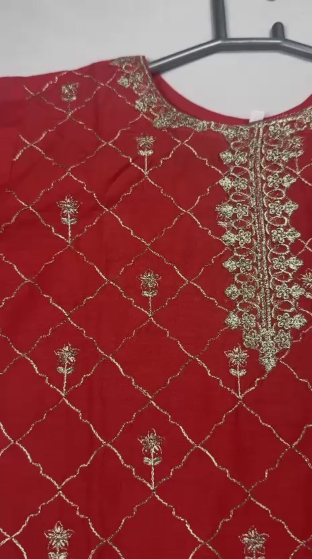 Orange Bin Shaukat Pima Lawn Embroidered Stitched 2-Piece Suit