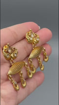 Golden-H&A Jewellery Indian Madrasi handmade Mala set 