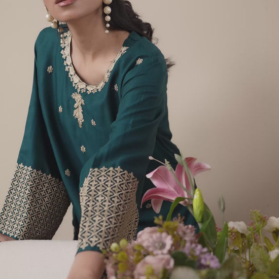 Cream Stylish Collection Mahani Lawn Embroidered Stitched 3-Piece Suit-Yasmeen
