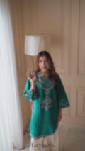 Tehzeeb Libas Lawn Embroidered Stitched 2-Piece Suit-Zirwa