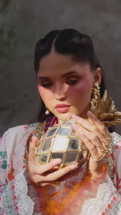 Binilyas Lumina Summer Lawn Embroidered Unstitched 3-Piece Suit-L74-B