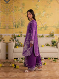 Purple Mahnur Jahaan Lawn'26 Embroidered Unstitched 3-Piece Suit-MJ-03