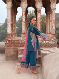 Blue Binilyas Suroor Lawn'26 Embroidered Unstitched 3-Piece Suit-246-A
