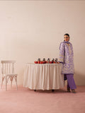 Lilac Mahnur Jahaan Lawn'26 Embroidered Unstitched 3-Piece Suit-MJ-10