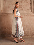 White Binilyas Suroor Lawn'26 Embroidered Unstitched 3-Piece Suit-245-A