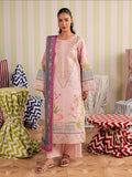 Pink Mahnur Afsana Lawn'26 Embroidered Unstitched 3-Piece Suit-AL-06