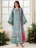 Blue Parishay Marbella Summer Lawn‘26 Embroidered Unstitched 3-Piece Suit-MB-11