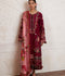 Hussain Rehar Zan SS'26 Lawn Embroidered Unstitched 3-Piece Suit-Kestane