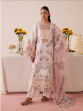 Pink Mahnur Jahaan Lawn'26 Embroidered Stitched 3-Piece Suit-MJ-02