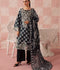 Mahnur Afsana Lawn'26 Embroidered Unstitched 3-Piece Suit-AL-05