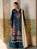 Blue Hussain Rehar Zan SS'26 Lawn Embroidered Unstitched 3-Piece Suit-Cinko