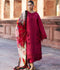Hussain Rehar Zan SS'26 Lawn Embroidered Unstitched 3-Piece Suit-Qermez