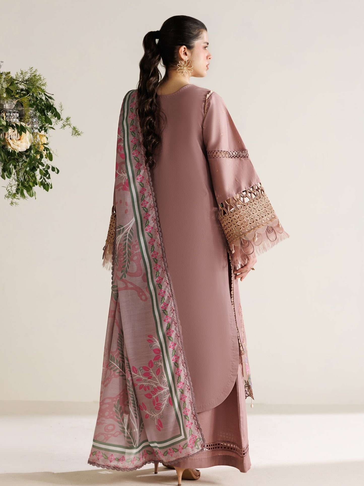 Pink Parishay Marbella Summer Lawn‘26 Embroidered Unstitched 3-Piece Suit-MB-01