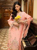 Peach-Mahnur Shanaya Lawn Vol 2 Embroidered Stitched 3-Piece Suit-SH-14