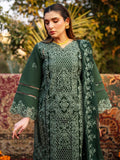 Mahnur Satrangi Lawn'26 Embroidered Unstitched 3-Piece Suit-ST-08 Green