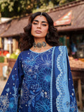 Blue Binilyas Suroor Lawn'26 Embroidered Unstitched 3-Piece Suit-244-B