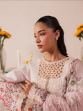 Pink Mahnur Jahaan Lawn'26 Embroidered Stitched 3-Piece Suit-MJ-02