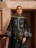 Black Binilyas Suroor Lawn'26 Embroidered Unstitched 3-Piece Suit-244-A