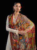 White Hussain Rehar Zan SS'26 Lawn Embroidered Unstitched 3-Piece Suit-Sefi