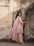Yellow Binilyas Suroor Lawn'26 Embroidered Unstitched 3-Piece Suit-247-B