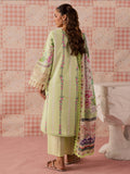 Pistachio Mahnur Afsana Lawn'26 Embroidered Unstitched 3-Piece Suit-AL-01