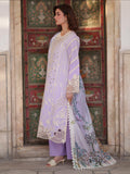 Lilac Mahnur Nilofer Luxury Lawn'26 Embroidered Unstitched 3-Piece Suit-NL-05