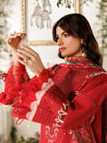 Red Parishay Marbella Summer Lawn‘26 Embroidered Unstitched 3-Piece Suit-MB-02
