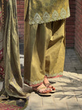 Olive Sehrish Kanwal Festive Print'26 Lawn Embroidered Stitched 3-Piece Suit-Ayla